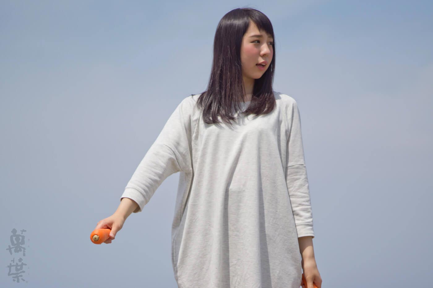 野草酵素萬葉の原材料ニンジンとまんようガール