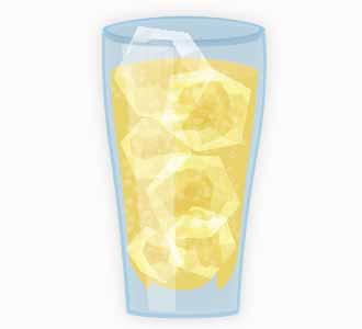 まんようサワーのイラスト