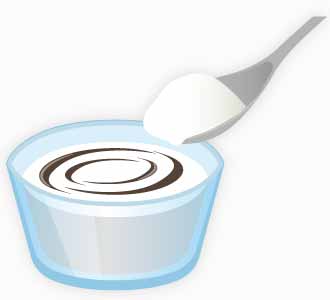 萬葉onヨーグルトのイラスト